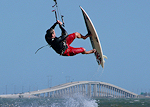 (February 7, 2009) Kitesurfing in the Laguna Madre - Bucky Ashcraft
